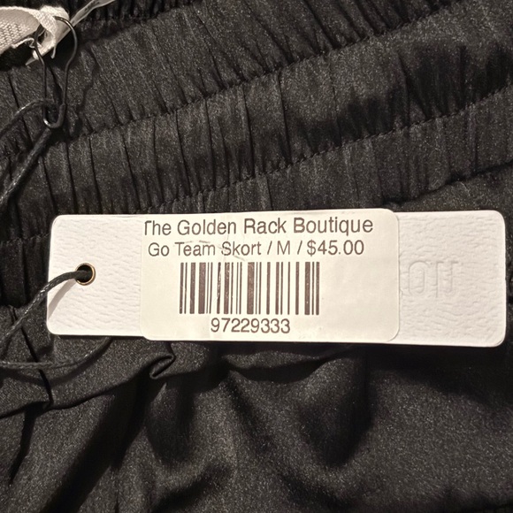 Day + Moon  Black Ruffled Mini Skirt - Picture 3 of 5